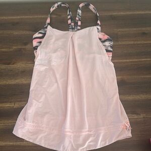 Lululemon Tank with Built-in Sports Bra, Size 6